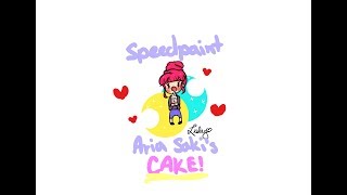 Aria Sakis Cake Speedpaint