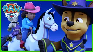 cowboy pups save the sleepwalking mayor goodway and more paw patrol episode cartoons for kids