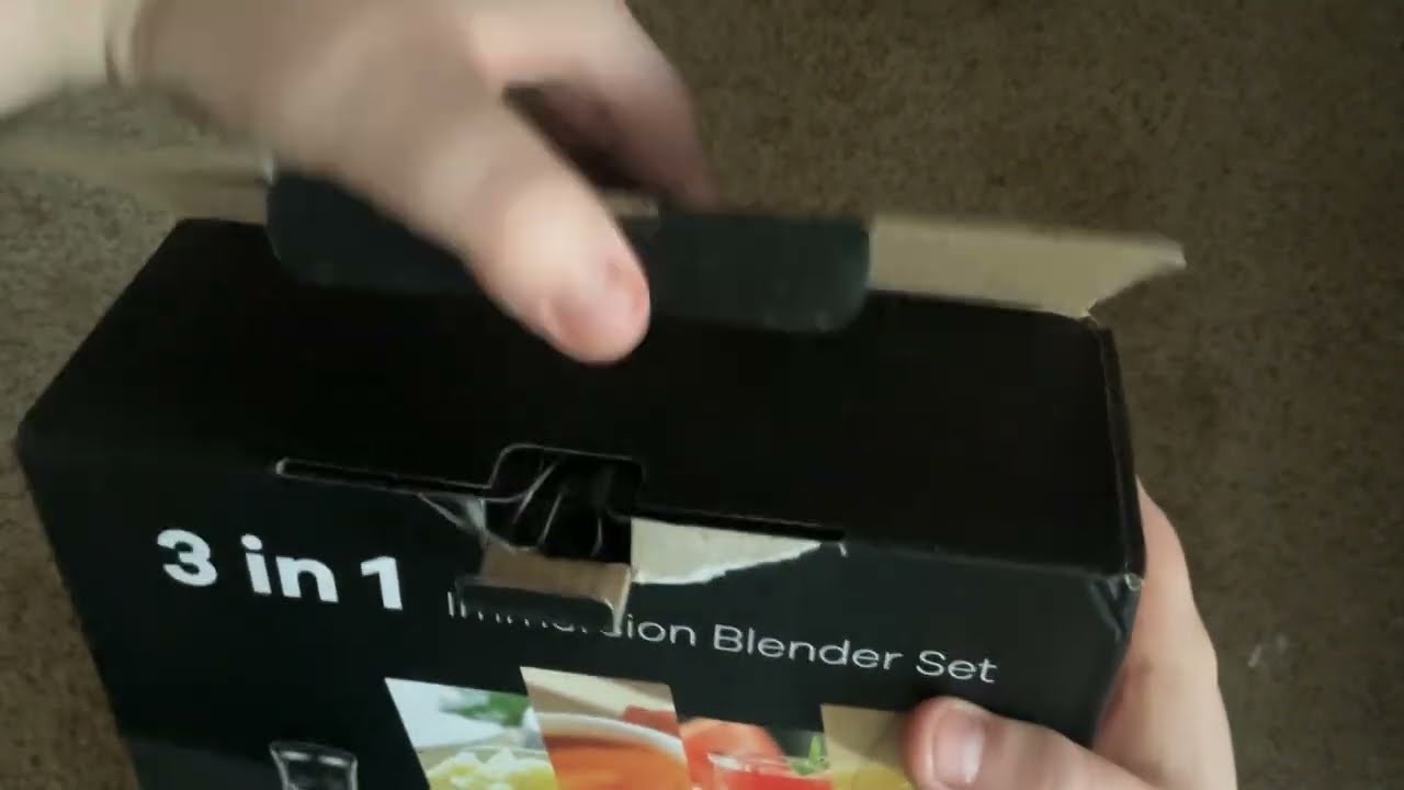 This Arrived Today… What’s Inside? | Immersion Blender Testing Part 1