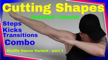Cutting Shapes detailed Tutorial - Steps, Kicks, Transitions and Combo/ Beginner to Intermediate #1