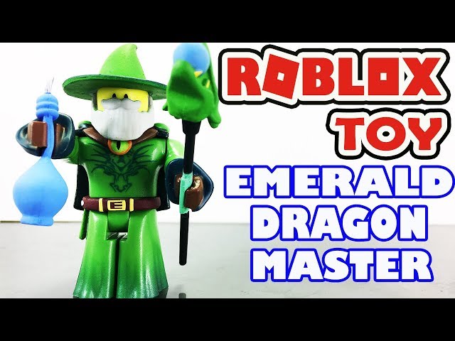 Roblox Emerald Dragon Master 3 Action Figure Jazwares - ToyWiz