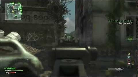 MW3 MP7 MOAB on Fallen
