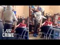 Shocking shows enraged student slapping teacher in class cops