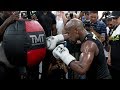 FULL & UNCUT - FLOYD MAYWEATHER'S MEDIA WORKOUT FOR CONOR MCGREGOR