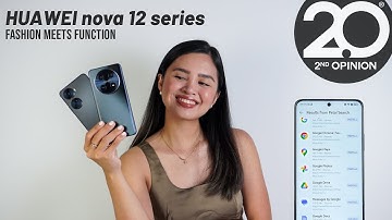 HUAWEI nova 12 series: Fashion meets function