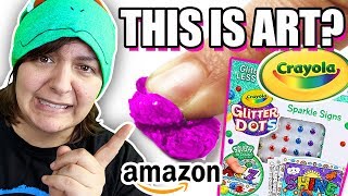 CASH or TRASH? Testing 4 Crayola Craft Kits from Amazon