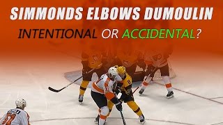 Simmonds Elbows Dumoulin - Intentional or Accidental?