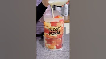 We love experimenting with Frost Form to make unique cake designs! www.frostform.com