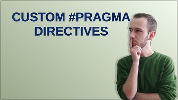 Custom #pragma directives