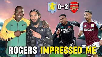 MORGAN ROGERS IMPRESSED ME (DON ROBBIE INTERVIEW) Aston Villa 0-2 Arsenal thumbnail