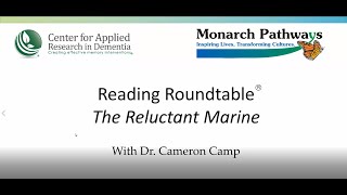 The Reluctant Marine: A Reading Roundtable® with Cameron Camp