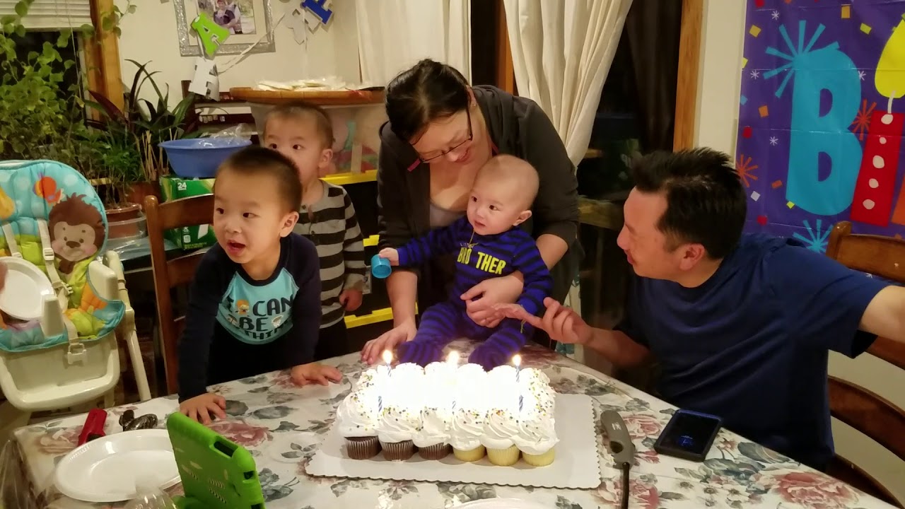 Christopher's First Birthday - YouTube