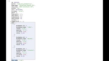 Value Bets API: Now with More Competition and Odds Data