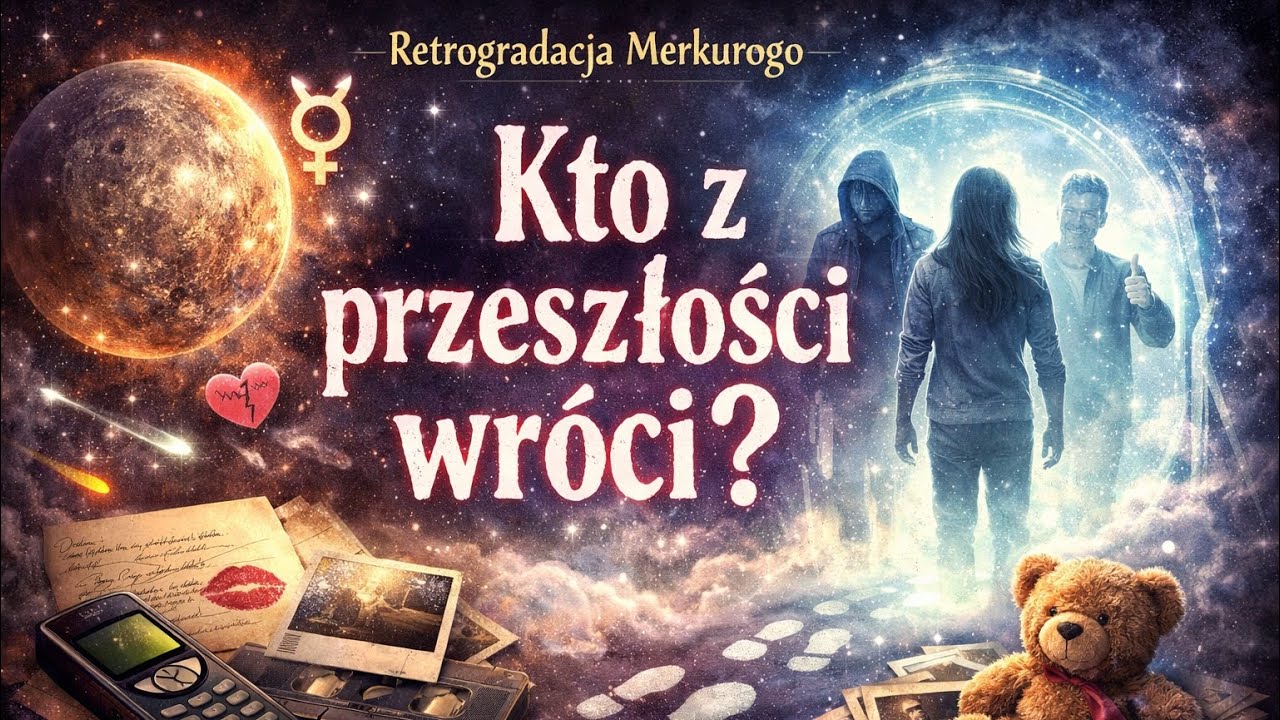 Retrogradacja merkurego.Trzy osoby moga wrocic🧐