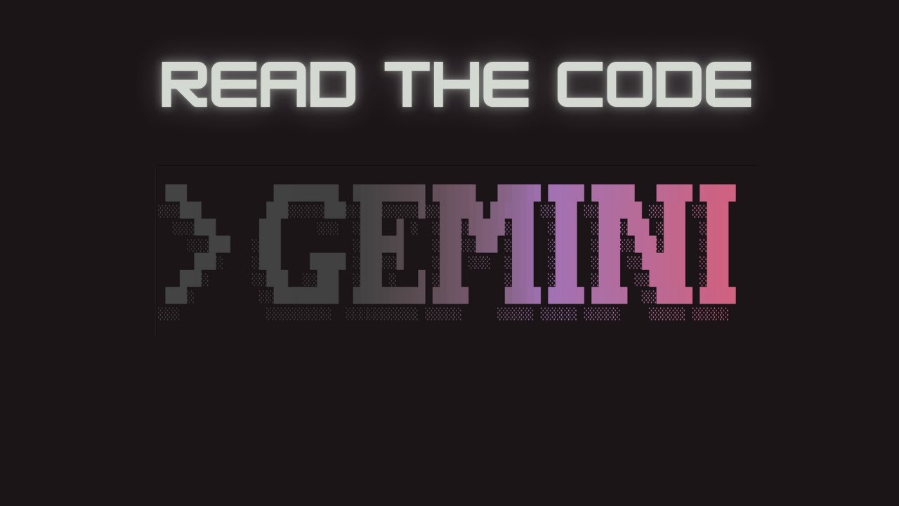 Gemini-cli: Let's read the code! - YouTube