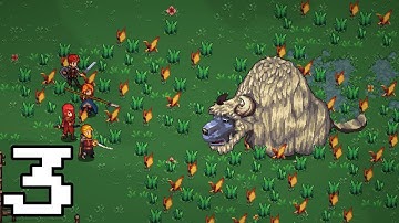 Chained Echoes Demo Gameplay - part 3 of 4 - a Turn-Based RPG with mechs!