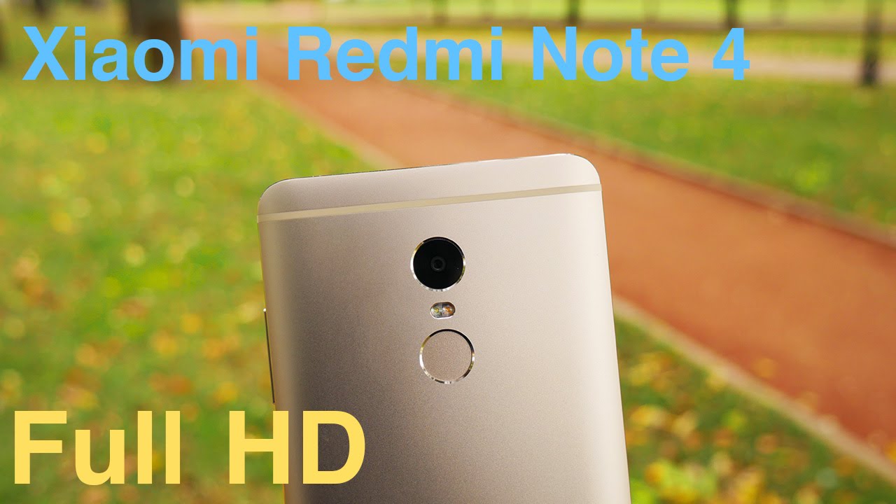 Xiaomi Redmi Note 4 - Full HD видео с камеры