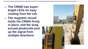 Spectra Precision Laser CR600 Laser Receiver