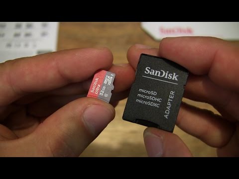 SanDisk Ultra 32GB microSDHC Class 10 Memory Card and SD Adapter