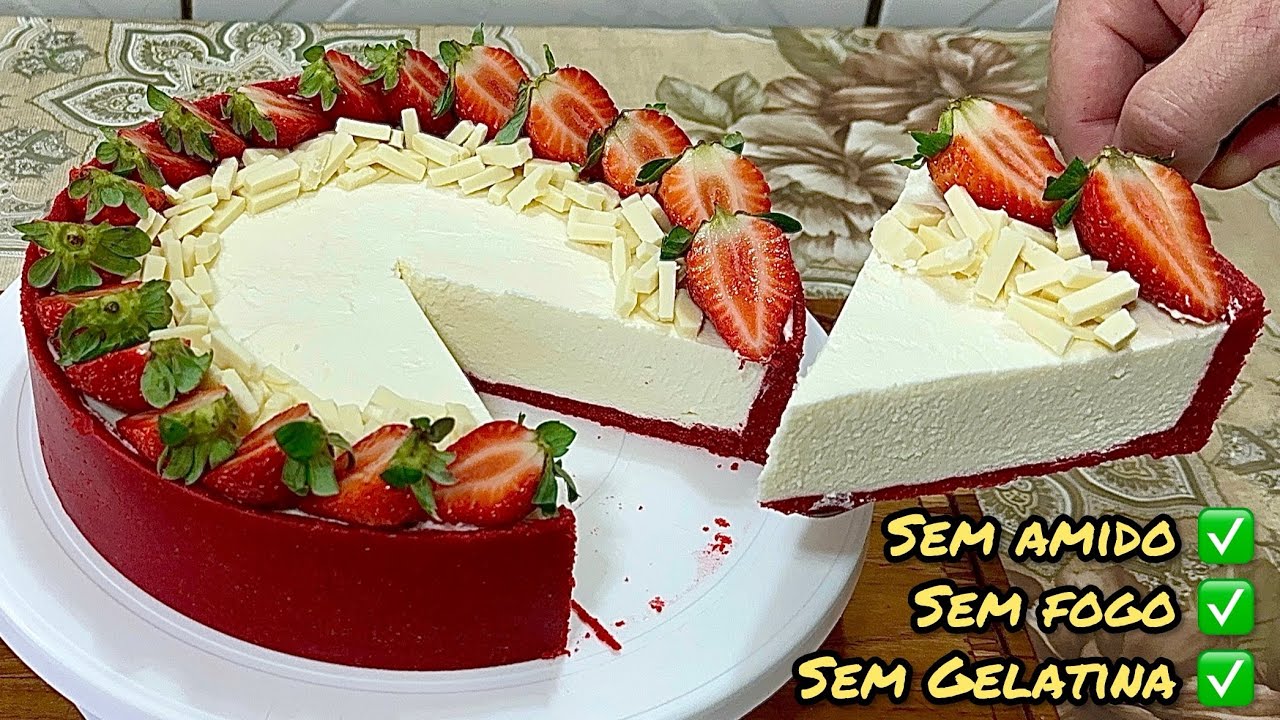 🍓TORTA RED VELVET SUPER FÁCIL
