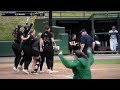 George Mason softball's Logan Pickford hits grand slam home run vs. Loyola Chicago