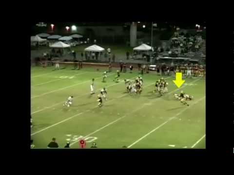 Aaron Martinez, #2 Safety, Santa Ana JC Football H...