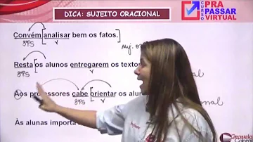 O que é uma omissão de um termo oracional?