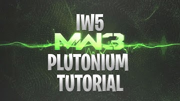 How To Install IW5 MW3 Plutonium /W Controller Setting In 2020