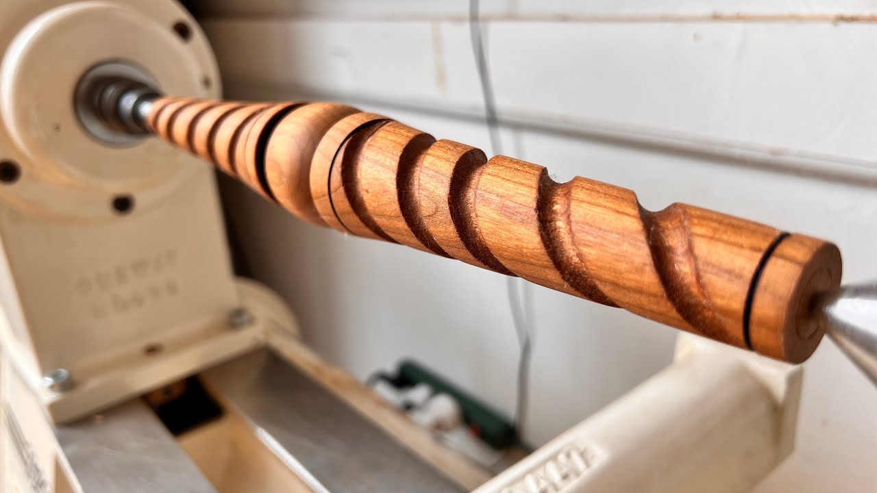 Double Barley Twist: Wood Turning 