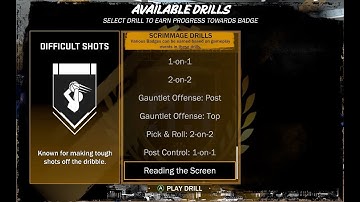 NBA 2K18 BADGE TUTORIAL  | HOW TO GET DIFFICULT SHOTS BADGE FASTEST METHOD
