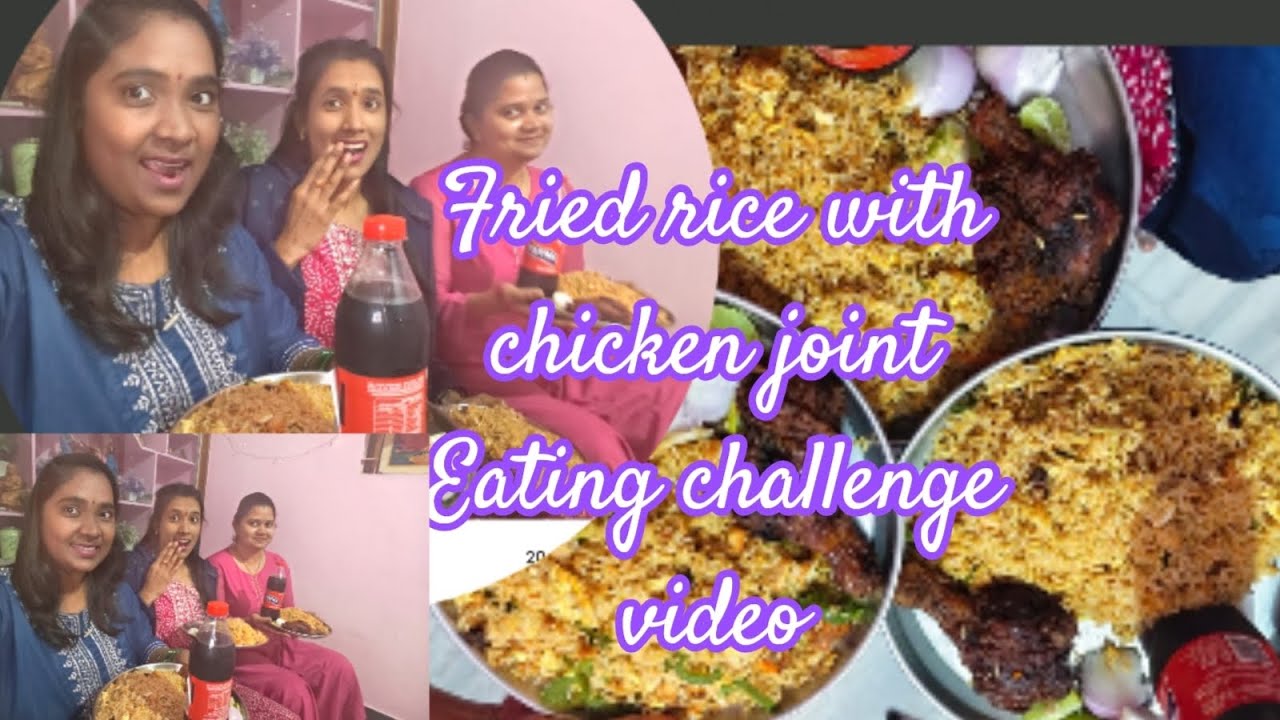 Friedrice eating challenge# 