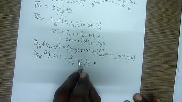 Introduction to Vector Calculus Gradient and Directional Derivative Part5