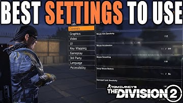 THE DIVISION 2 BEST SETTINGS TO USE | GET BETTER FPS, NO LAG & MORE!
