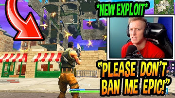 Tfue Finds *NEW* Instanty Destroys Any Building Exploit!! *Deletes* Tilted Towers!!!