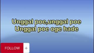 Bubuy Bulan - Karaoke nada wanita