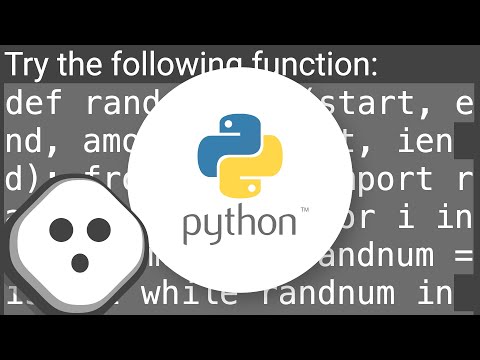 Python random unique values from two non overlapping ranges