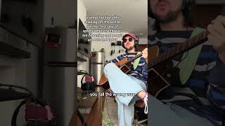 this sounds a little like cat Stevens mixed with fleet foxes #acoustic #folksong  #indiemusic