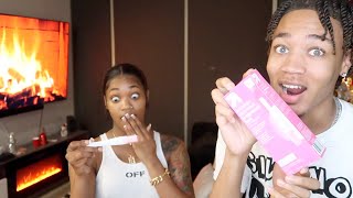 TAKING A PREGNANCY TEST ON CAMERA.... |  VLOGMAS DAY 4