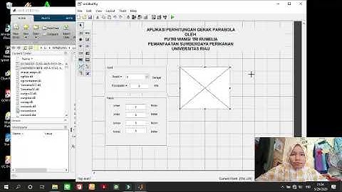 Cara Membuat Aplikasi Sederhana untuk Perhitungan Gerak Parabola dengan GUI Matlab oleh Putri Wangi