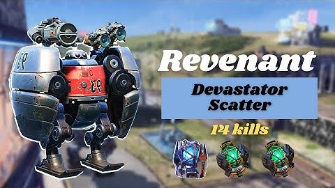 14 Kills Revenant Devastator Scatter Mk3 / War Robots Gameplay