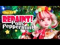 Repaint polly peppermint the christmas elf  day 12  twelve days of craftsmas