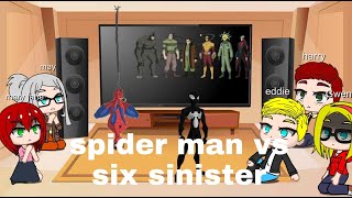 Peters Friends React To Him Vs Sinister Six Edits And Amvs