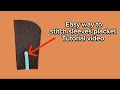 Ideas of stitching sleeves placket in 4 minutes ideas stitch sewing diy tips sleeves