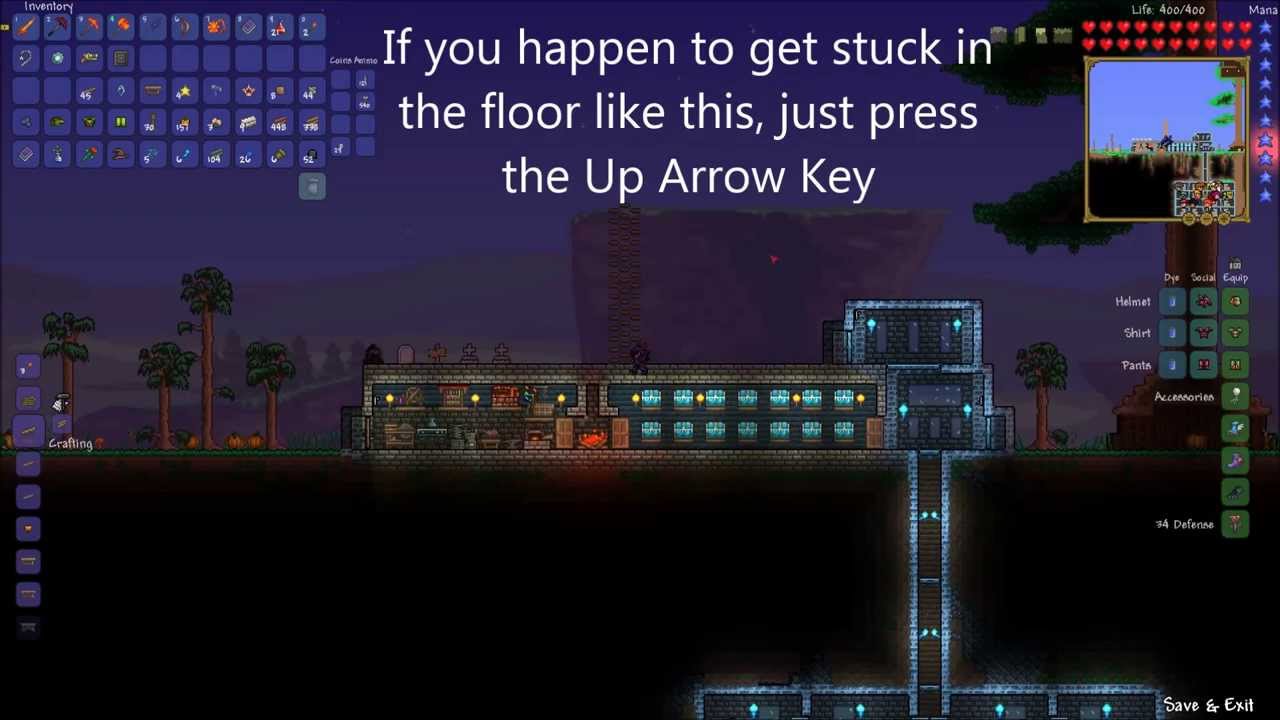 Terraria 1.2 How to Build an Elevator YouTube