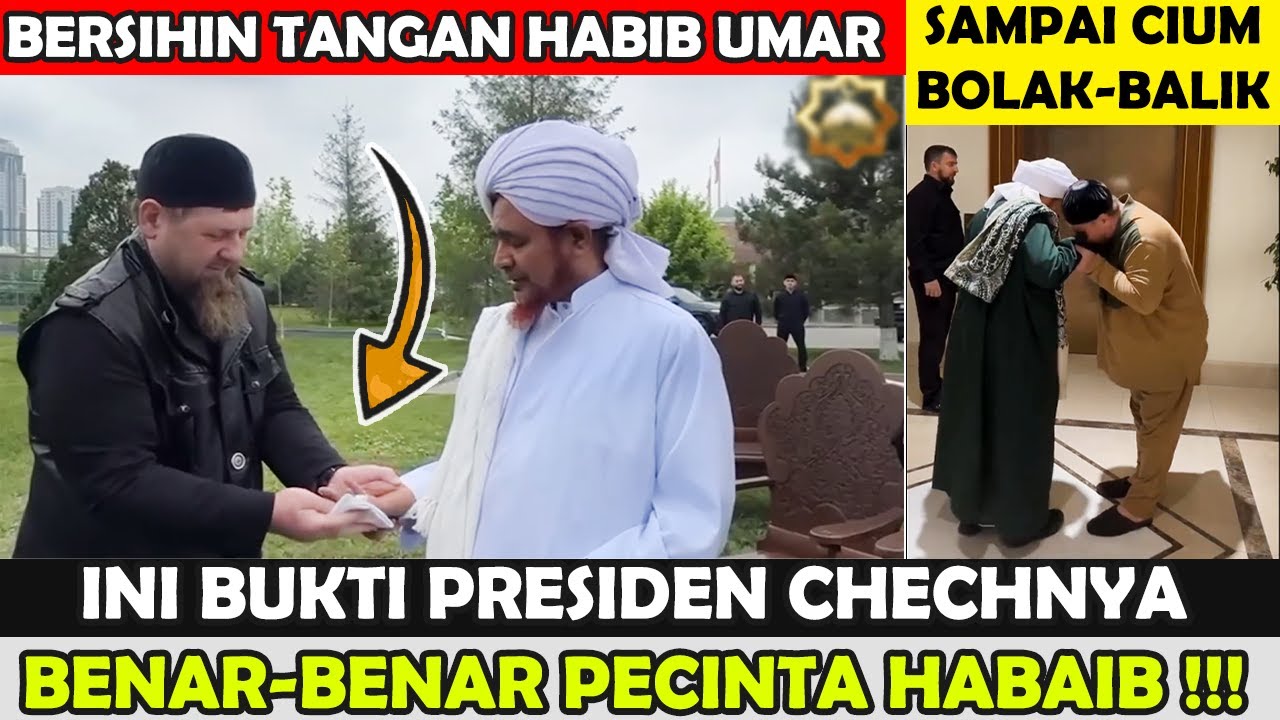 INI CARA PRESIDEN KADYROV NGALAP BERKAH DARI HABIB UMAR SAAT DI CHECHNYA ‼️