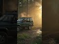 Classic Defender 90 | Jungle Aftermath at Sunrise 🌄