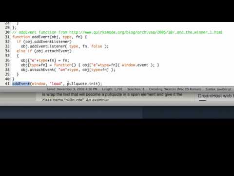 Creating Pull Quotes using the DOM