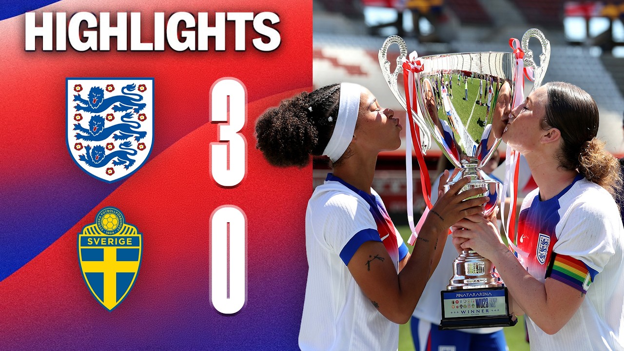 Champions in Murcia🏆 | Highlights | England v Sweden | U23 WOMEN | European Competition Final