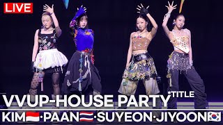 Download Lagu [4K fix] VVUP- House Party | 🇮🇩🇹🇭🇰🇷 Rebranding 1st Showcase | Kim·Paan·Suyeon·Jiyoon MP3