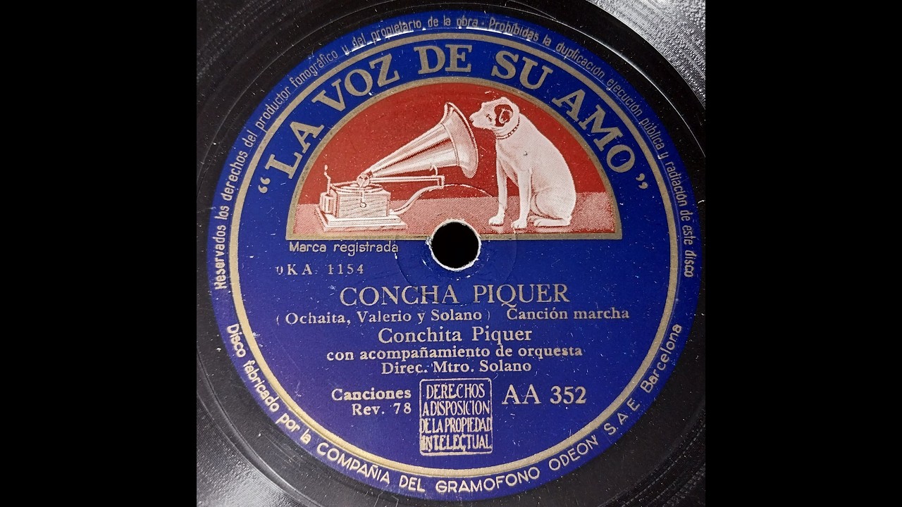 CONCHA PIQUER - Canción‑marcha - Conchita Piquer